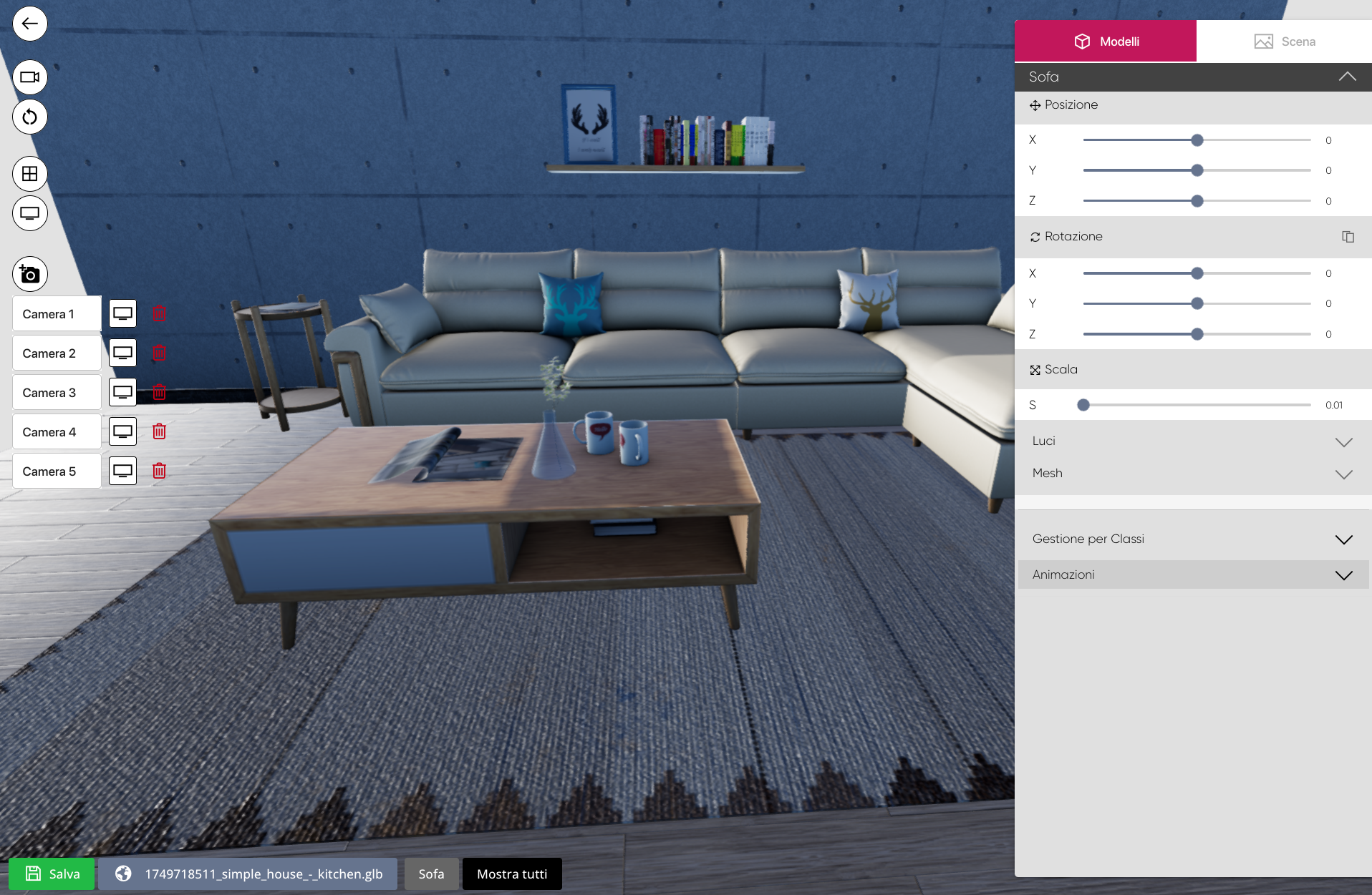 Vista Screenshot Principale